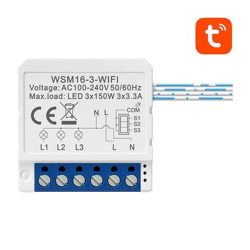 Модул за смарт превключвател WiFi Avatto WSM16 - W3 TUYA