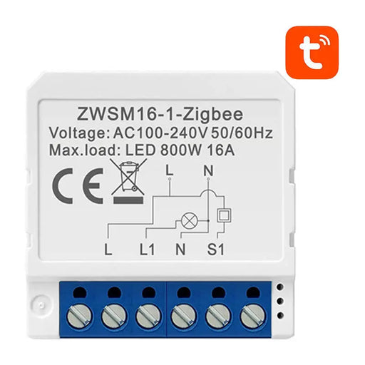 Модул за смарт превключвател ZigBee Avatto ZWSM16 - W1 TUYA