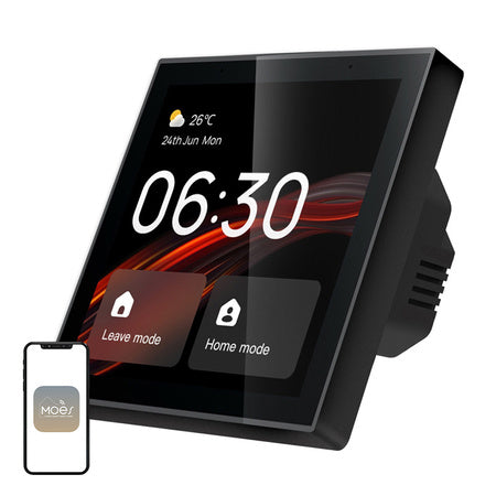 MOES CCP-TY-LN Wi-Fi/ZigBee контролен панел с 4" LCD дисплей