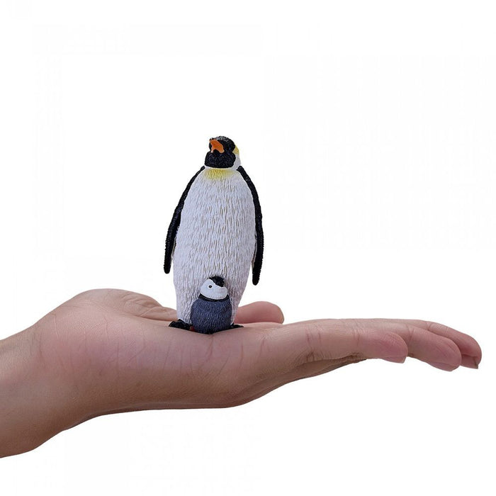 Фигурка Mojo Animal Planet - Императорски пингвин с малко пингвинче