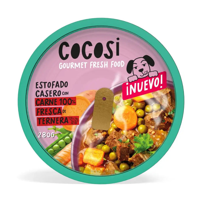 Мокра храна Cocosi ESTOFADO CASERO Говеждо месо 280 g 9 броя