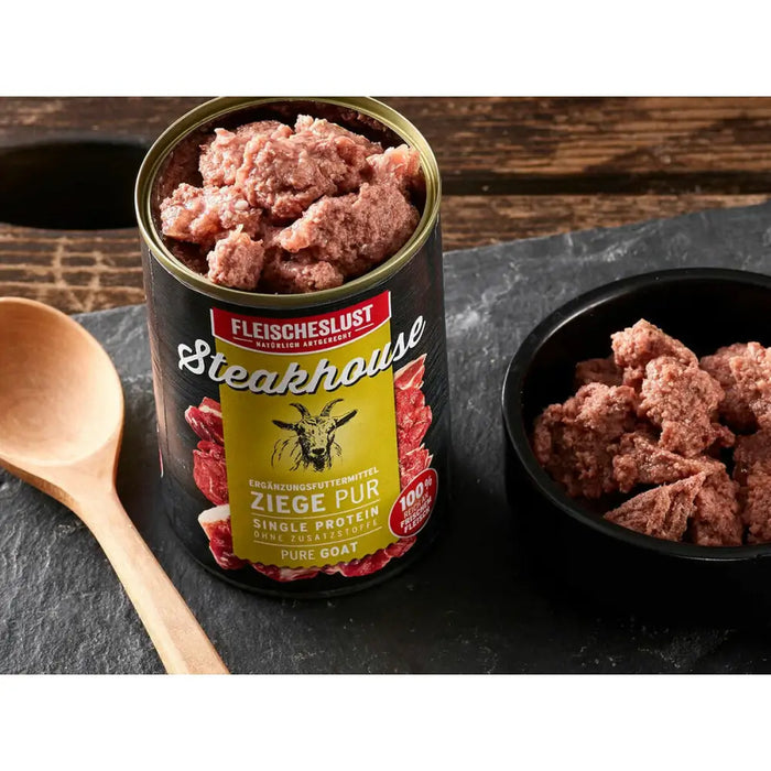 Мокра храна Fleischeslust Pure 800 gr Коза