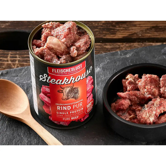 Мокра храна Fleischeslust Pure 800 gr Телешко