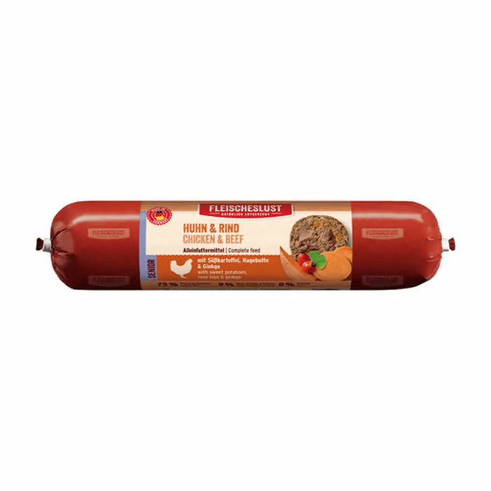 Мокра храна Fleischeslust Senior 800 gr Пиле Телешко