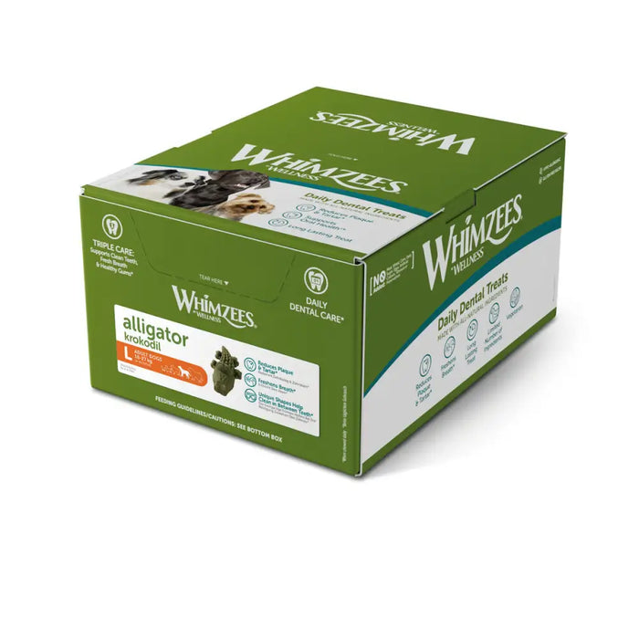 Мокра храна Whimzees Alligator 30 броя