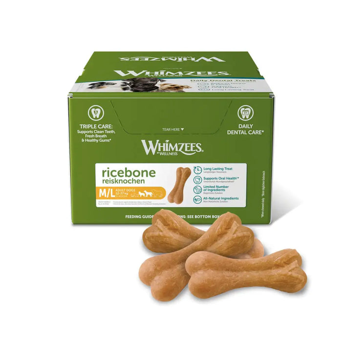 Мокра храна Whimzees Ricebone 50 броя