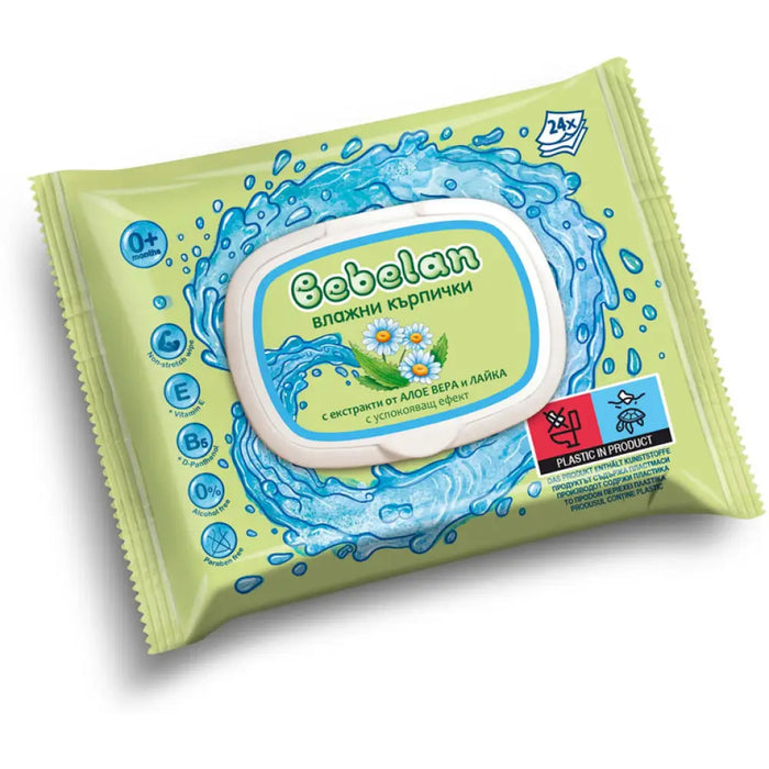 МОКРИ КЪРПИ ЛАЙКА И АЛОЕ 24 БР BEBELAN