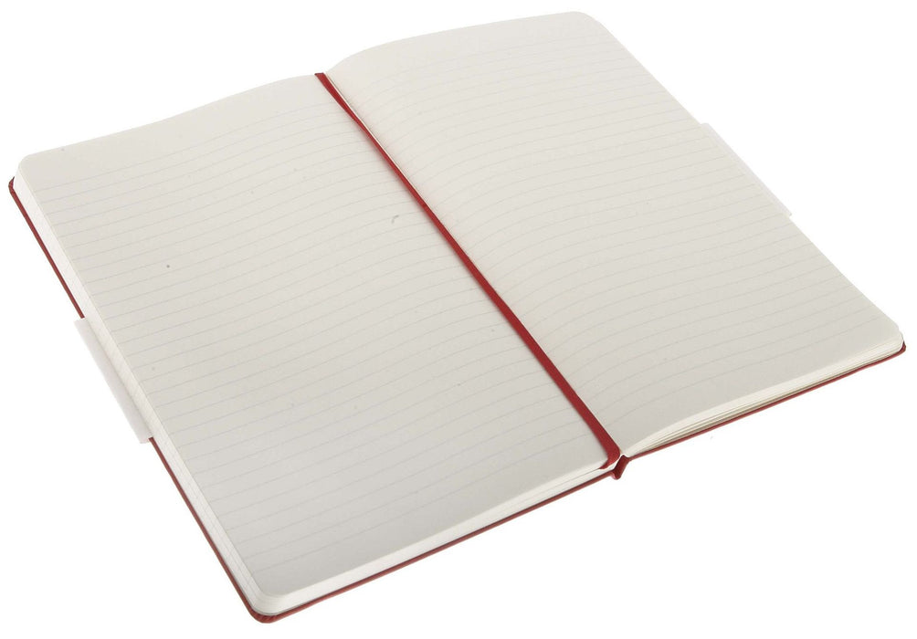 Тефтер с твърди корици Moleskine Classic – Червен, линирани листа