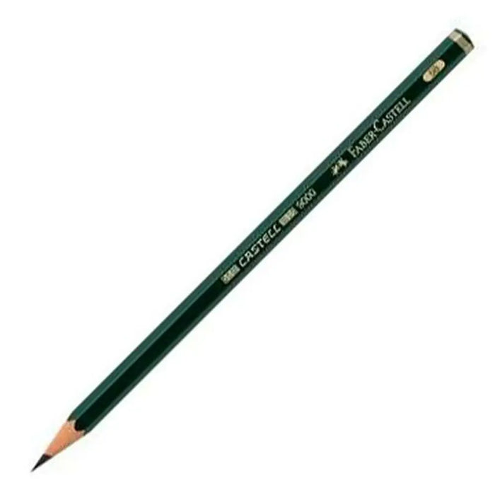 Молив Faber-Castell 119005 Шестоъгълен 5B Зелен Екологичен