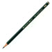 Молив Faber-Castell 119006 Шестоъгълен 6B Черен Зелен