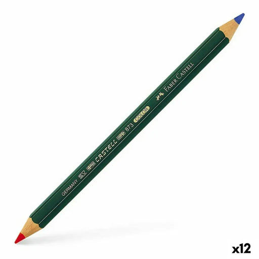 Молив Faber-Castell 873 Color Син Червен (12 броя)
