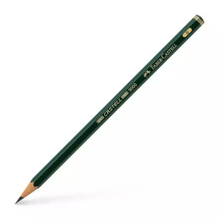 Молив Faber-Castell 9000 Екологичен Шестоъгълен B (12 броя)