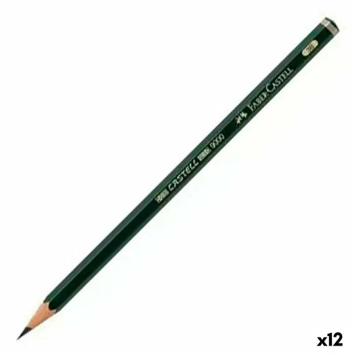 Молив Faber-Castell 9000 Екологичен Шестоъгълен 3B (12 броя)