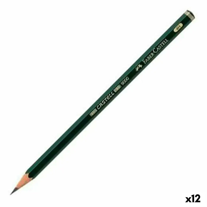 Молив Faber-Castell 9000 Екологичен Шестоъгълен 5H (12 броя)