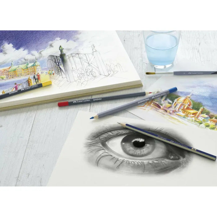 Молив Faber-Castell GoldFaber 1221 Шестоъгълен H (12 броя)