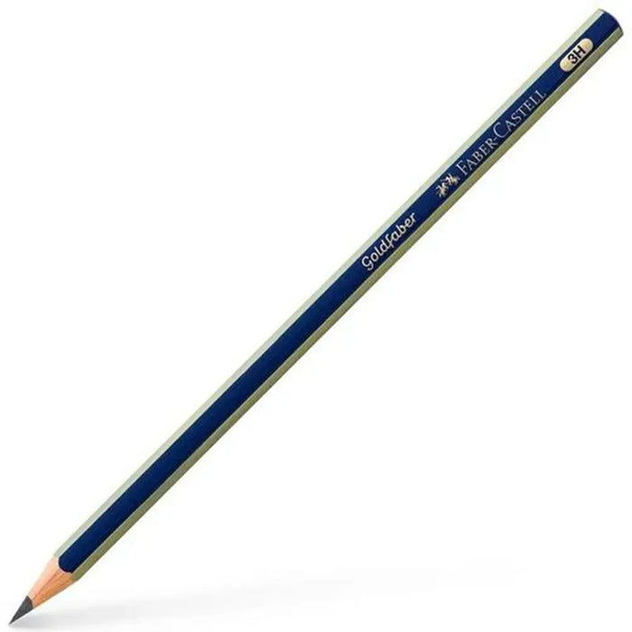 Молив Faber-Castell GOLDFABER Шестоъгълен 3H Черен (12 броя)