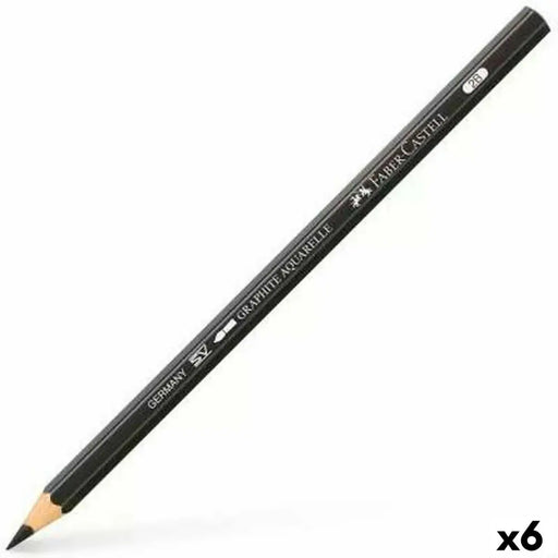 Молив Faber-Castell Graphite Aquarelle Акварел Черен