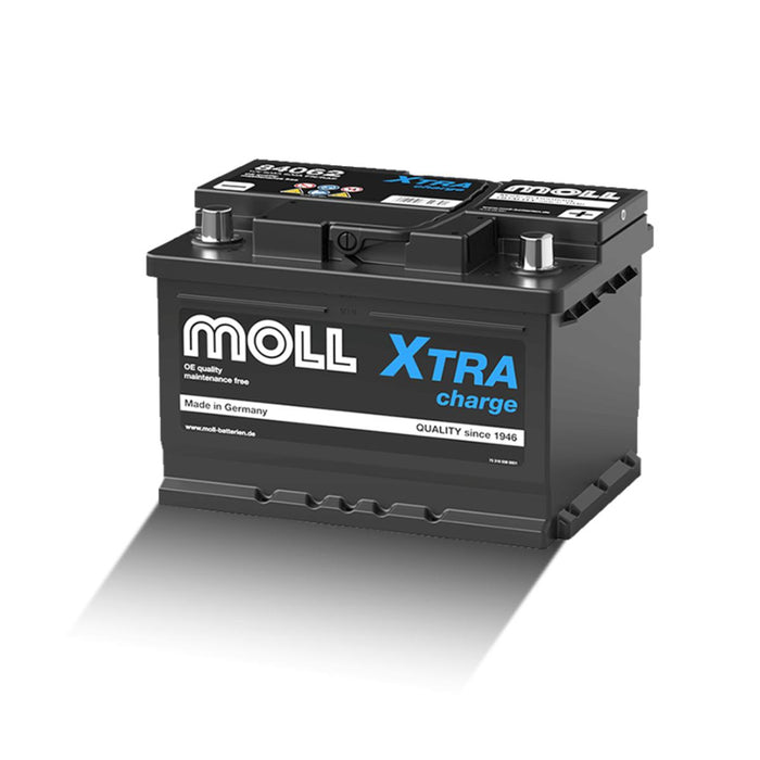 АКУМУЛАТОР 64AH 620A MOLL EXTRA CHARGE