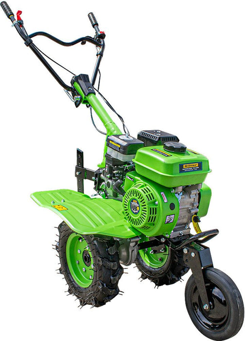 Бензинова мотофреза Moller - 7HP, 208cc, 5200W, 1000 mm, зелена
