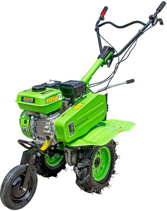 Бензинова мотофреза Moller - 7HP, 208cc, 5200W, 1000 mm, зелена