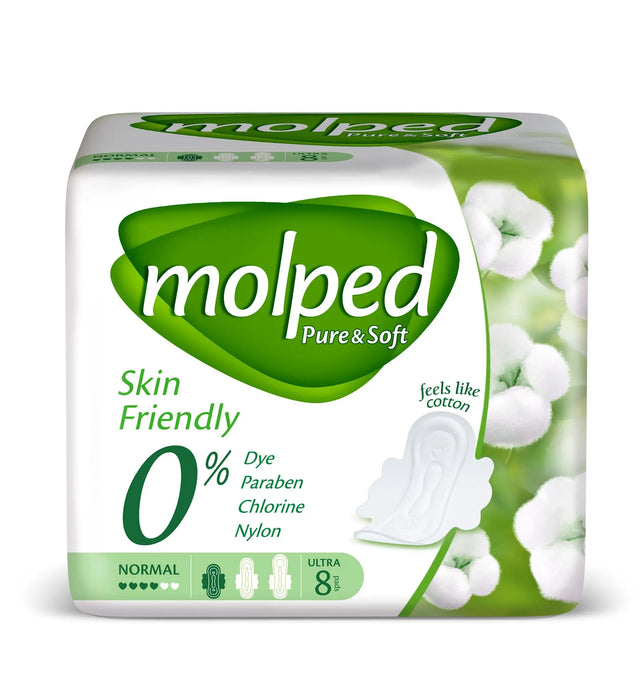 Дамски превръзки Pure&Soft Normal, 8 бр