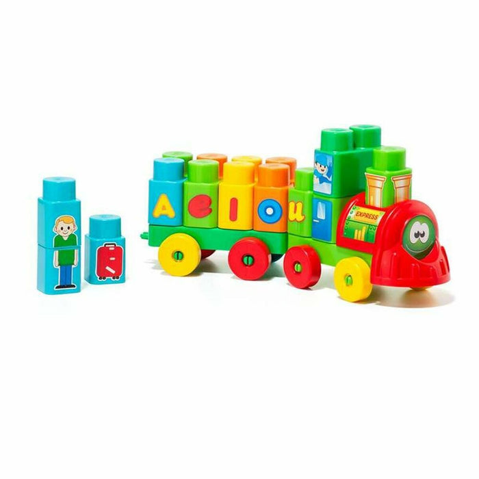 Камион със Строителни Блокове Moltó Aeiou Express (28 pcs)