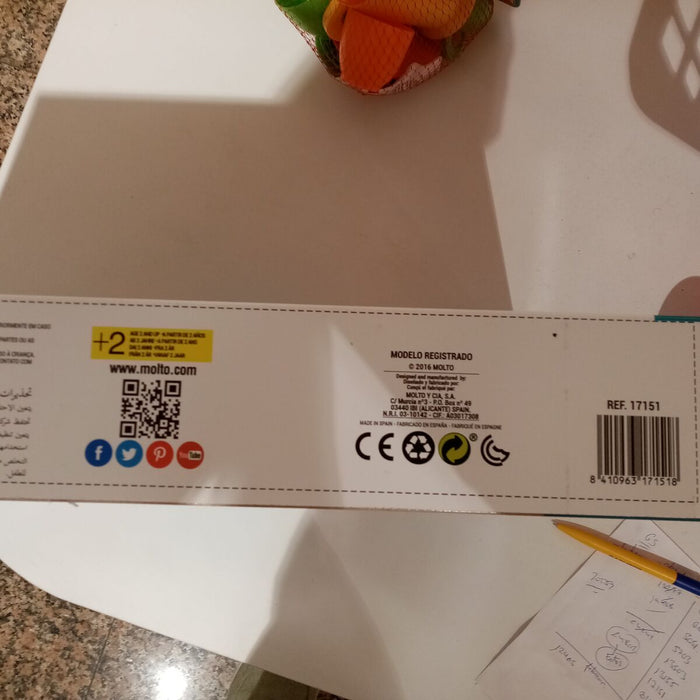 Комплект Детски Пособия Moltó 45 Части 15 Части