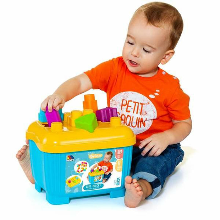 Строителна Игра Moltó Blocks & Puzzles 15 Части