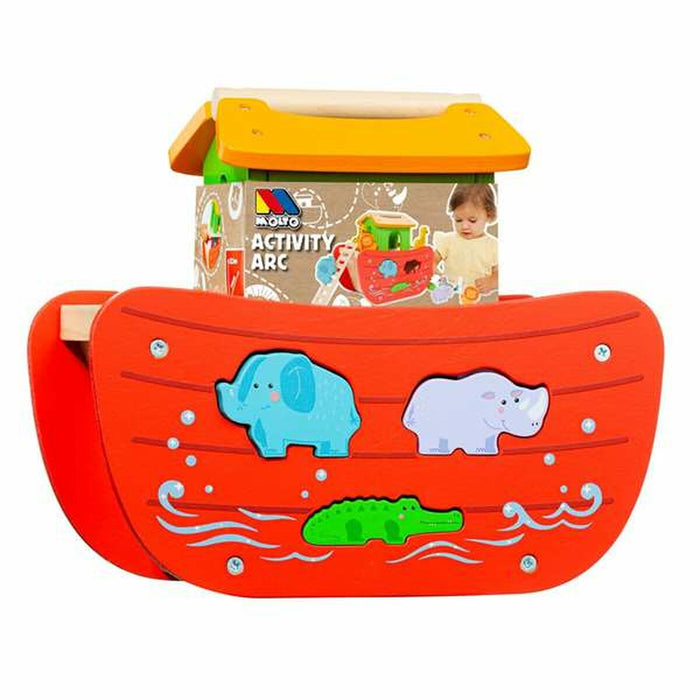 Playset Moltó Noah's ark Дървен 17 Части