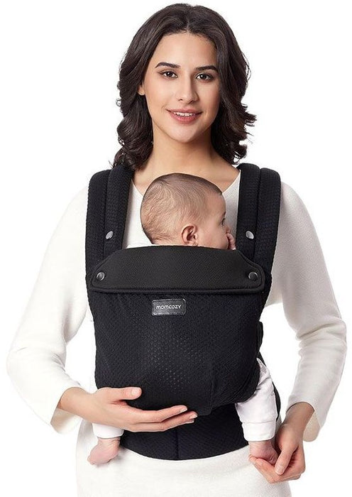 Ергономична раница Momcozy - Air Mesh, черна