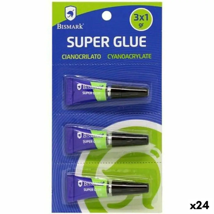 Моментно Лепило Bismark Super Glue 1 g (24 броя)
