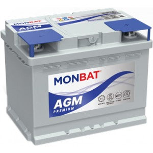 MONBAT AGM PREMIUM 60AH 640A R+