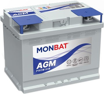 MONBAT AGM PREMIUM 60AH 640A R+