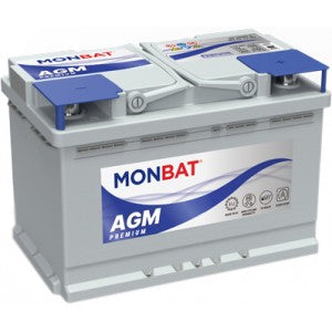 MONBAT AGM PREMIUM 70AH 760A R+