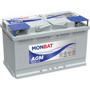 MONBAT AGM PREMIUM 80AH 840A R+