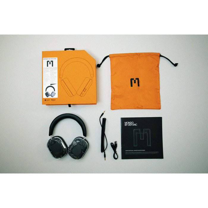 Стерео слушалки MONDO OVER-EAR TRANSPARENT