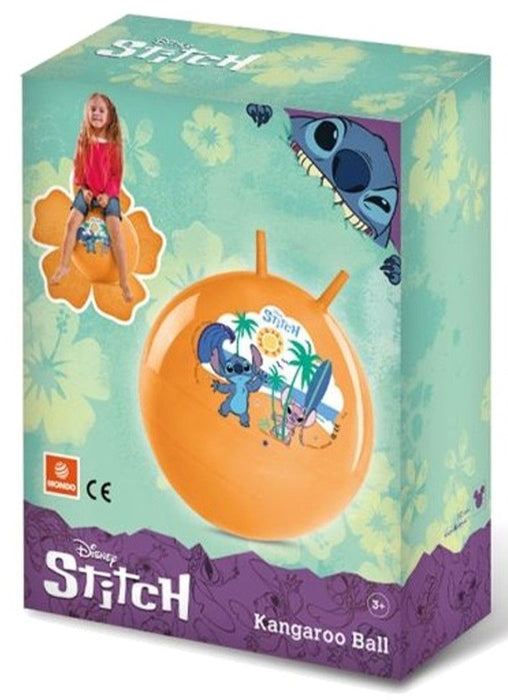 Топка за скачане Mondo - Stitch, оранжева