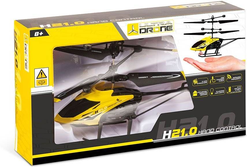Радиоуправляема играчка Mondo - Хеликоптер H21.0, 21 cm