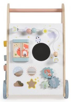 Дървена играчка за прохождане Moni Toys