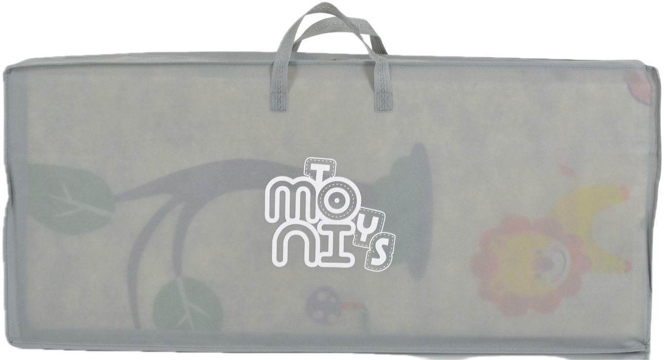 Двустранно термо килимче за игра Moni Toys - Forest Angels, XXL