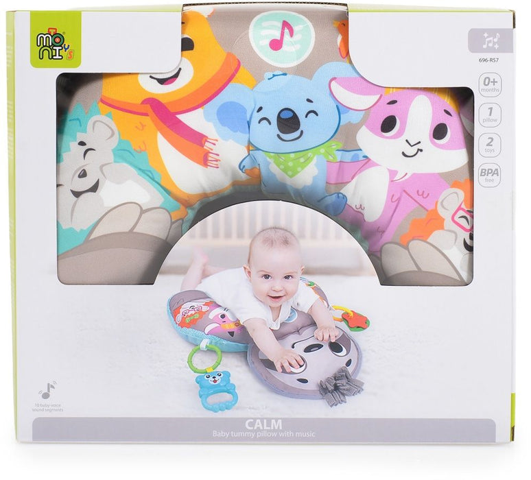 Бебешка възглавница с активности Moni Toys - Calm