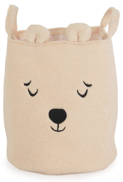 Кош за съхранение на играчки Moni Toys - Nori, 35 x 45 cm, бежов