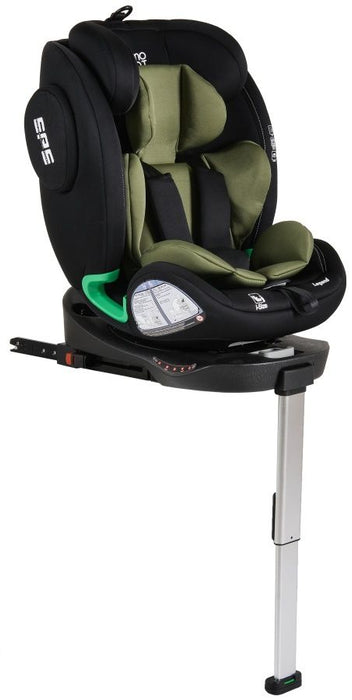 Стол за кола Moni - Legend, 360°, IsoFix, I-Size, 40-150 cm, Green
