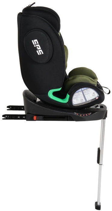 Стол за кола Moni - Legend, 360°, IsoFix, I-Size, 40-150 cm, Green