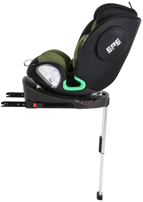 Стол за кола Moni - Legend, 360°, IsoFix, I-Size, 40-150 cm, Green