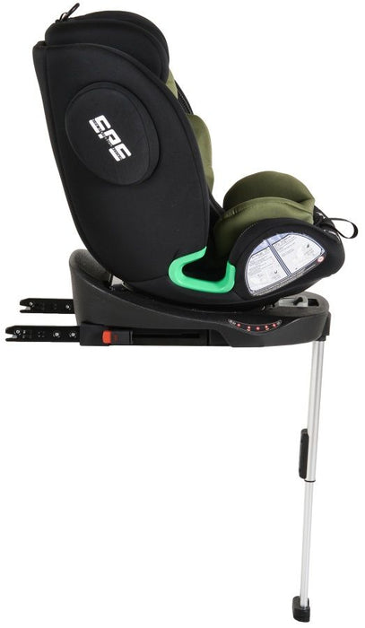 Стол за кола Moni - Legend, 360°, IsoFix, I-Size, 40-150 cm, Green