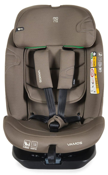 Стол за кола Moni - Vamos, i-Size, IsoFix, 360°, 40-150 cm, Beige