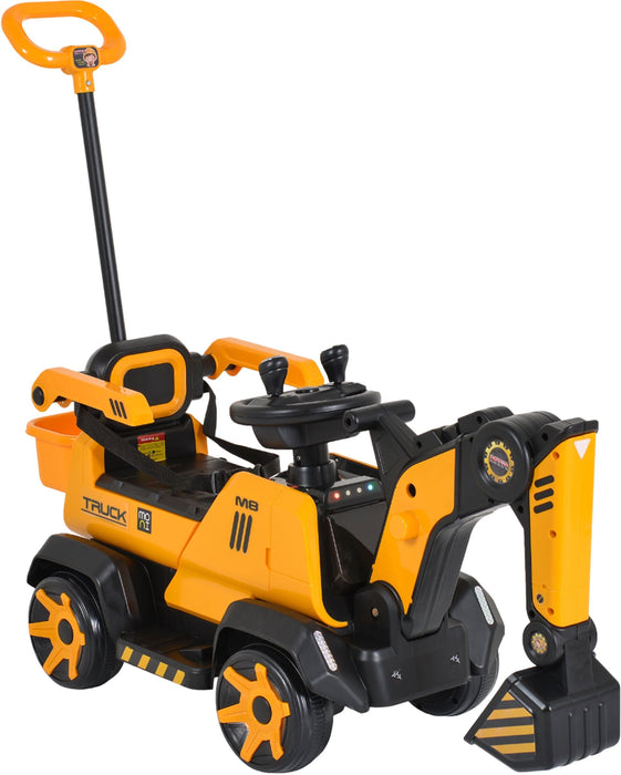 Акумулаторен детски багер Moni - Bumblebee
