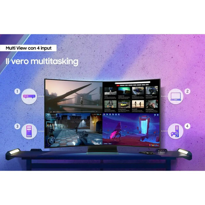 Монитор Samsung Odyssey Ark S55CG970NU 4K Ultra HD 55’’