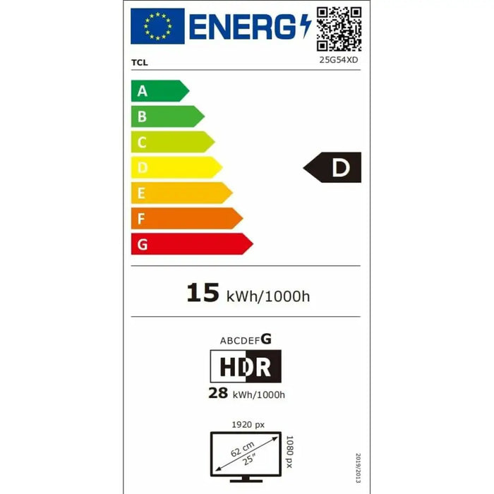 Монитор TCL 25G54 25’’ Full HD